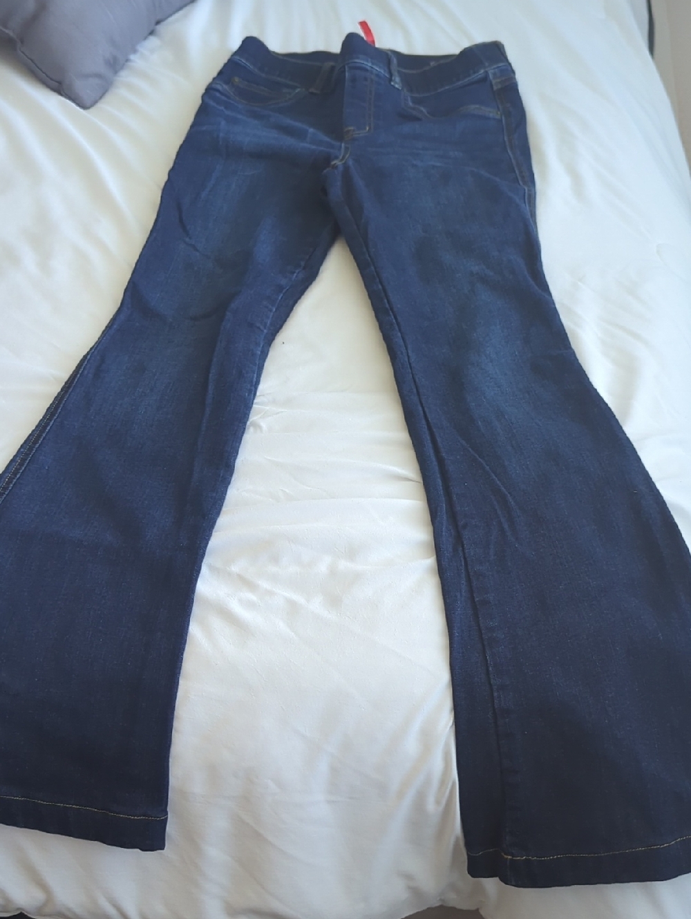 SPANX Dark Blue Flare Jeans